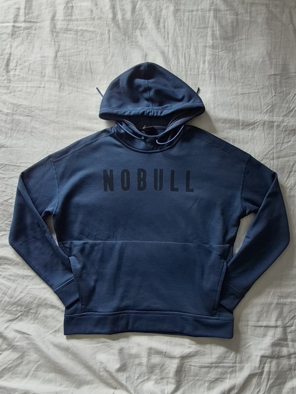 NOBULL Navy Blue Men's Pullover Hoodie